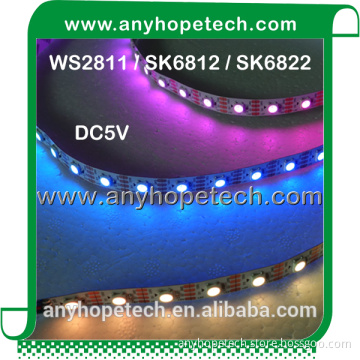 WS2811 SK6812 SK6812 5V 12V RGB addressable led strip